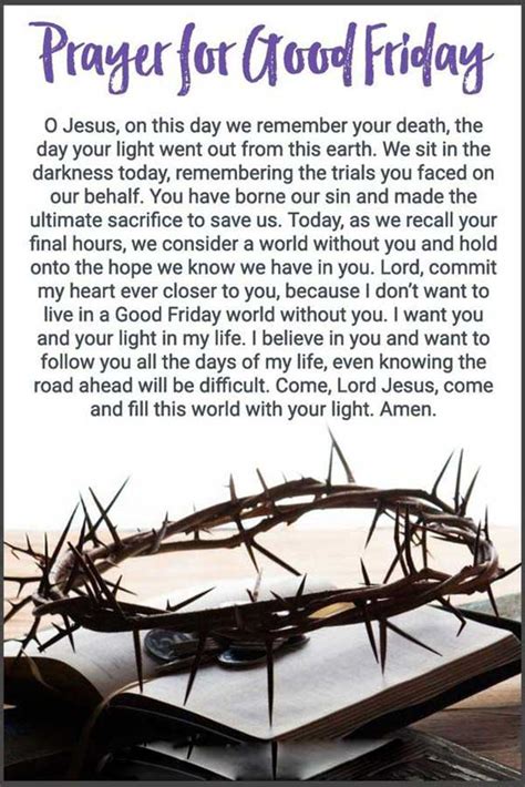 good friday 2025 prayer